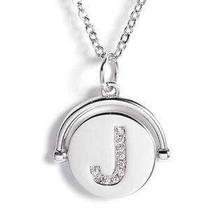 NWT LULU DK ‘J’ Spinning Pendant